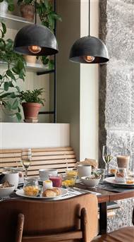 Hotel SP34 Breakfast Restaurant Copenhagen Denmark
