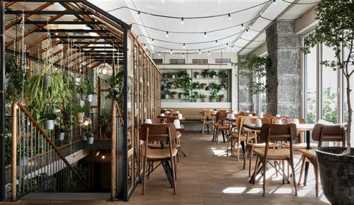 Bed and Breakfast Copenhagen - Breakfast Restaurant SP34